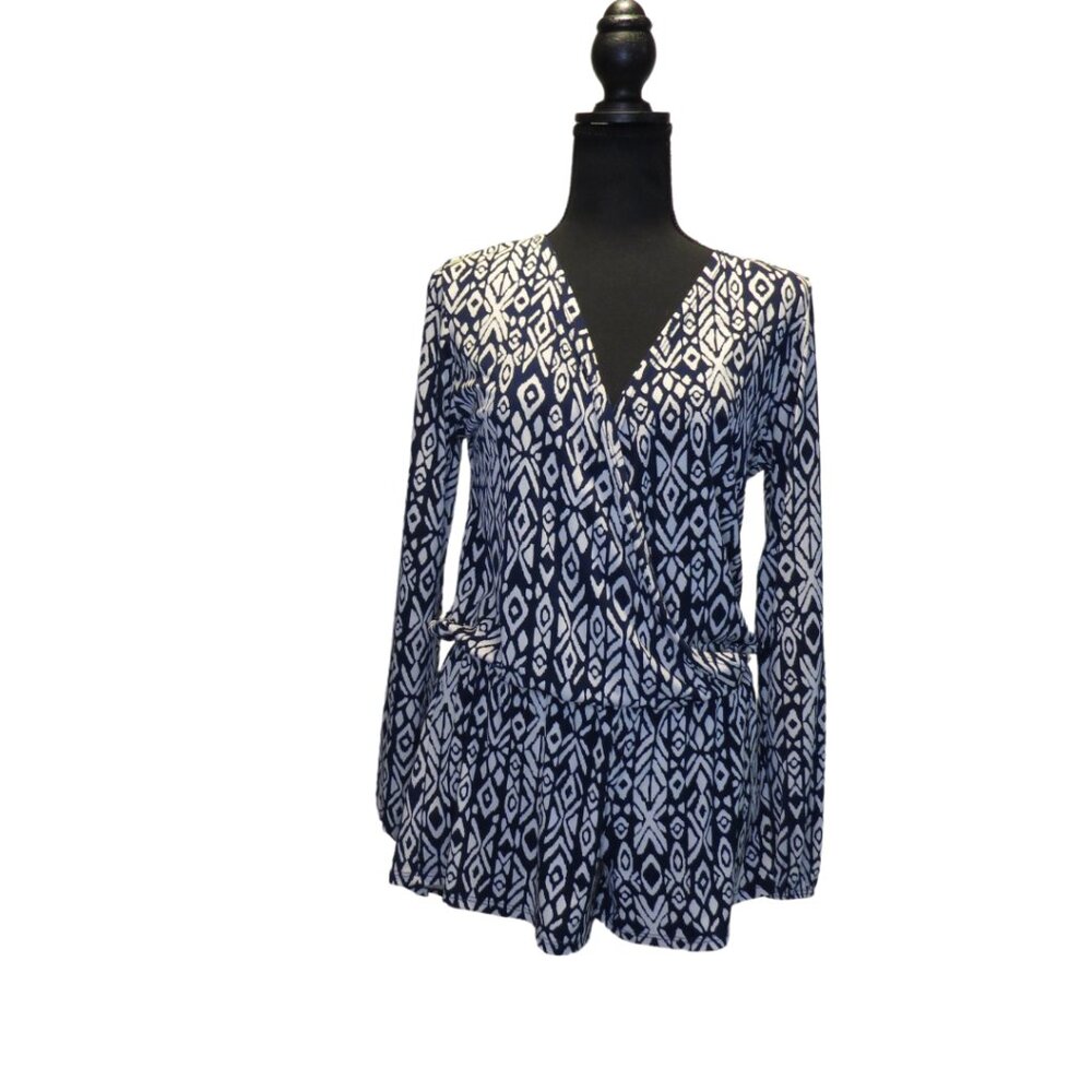 Vintage Havana Long Sleeve Romper | Size M
